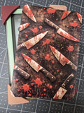 Cutting Edge – Horror Knife Pattern E-Reader Insert