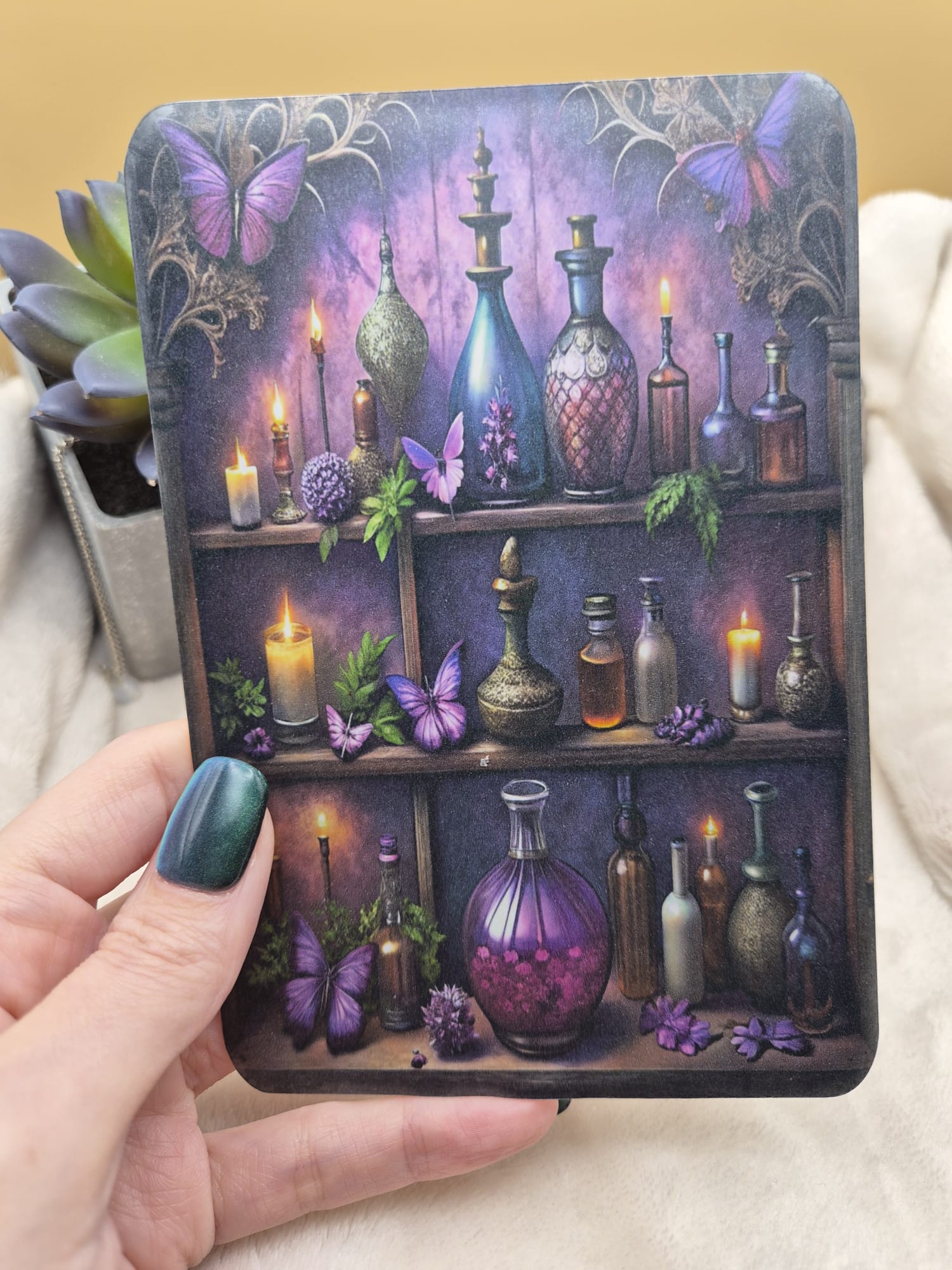 “The Violet Apothecary” E-reader Insert