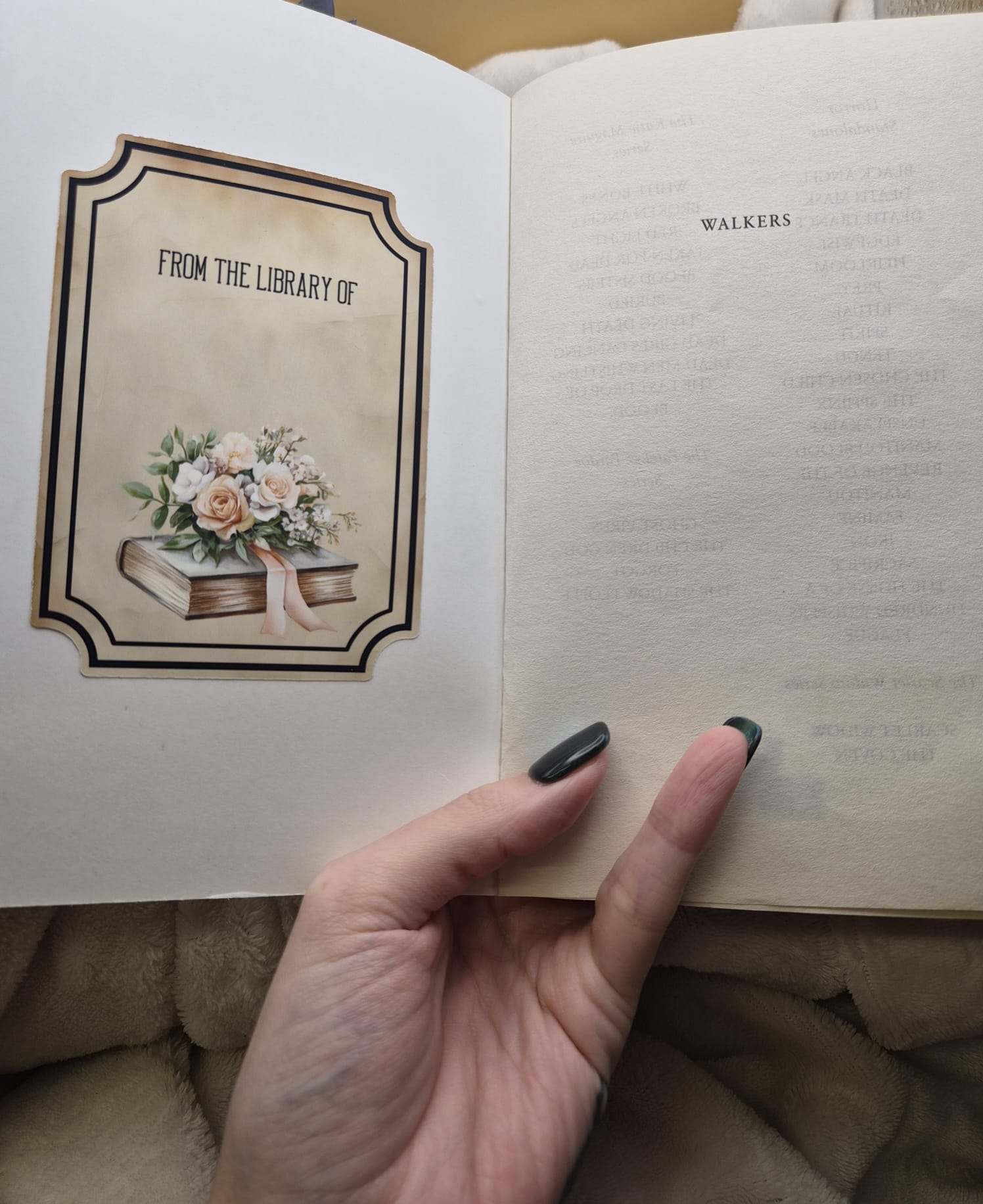 Vintage Book Plates – Ex Libris Book Labels Pack of 8