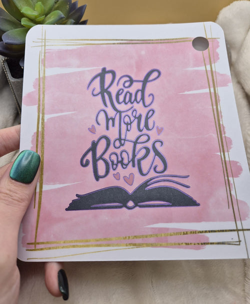 ''Read More Books'' Foiled Kobo Libra Colour Exclusive Insert