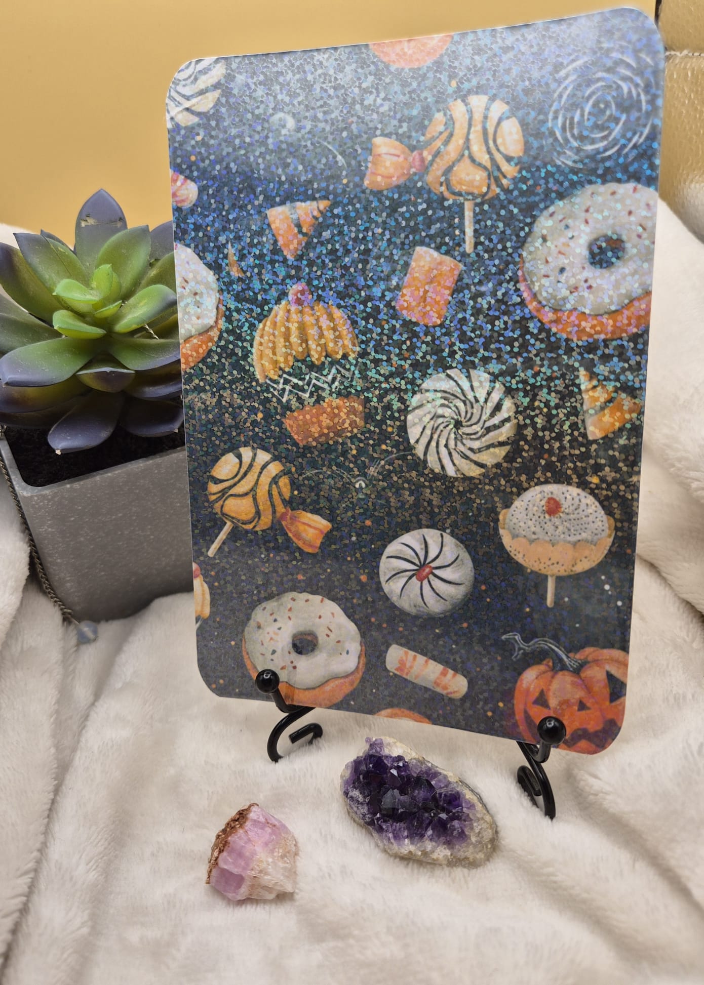 Kindle Kobo Insert Collection  • Spooky Holographic Reader Decor - Halloween Candy