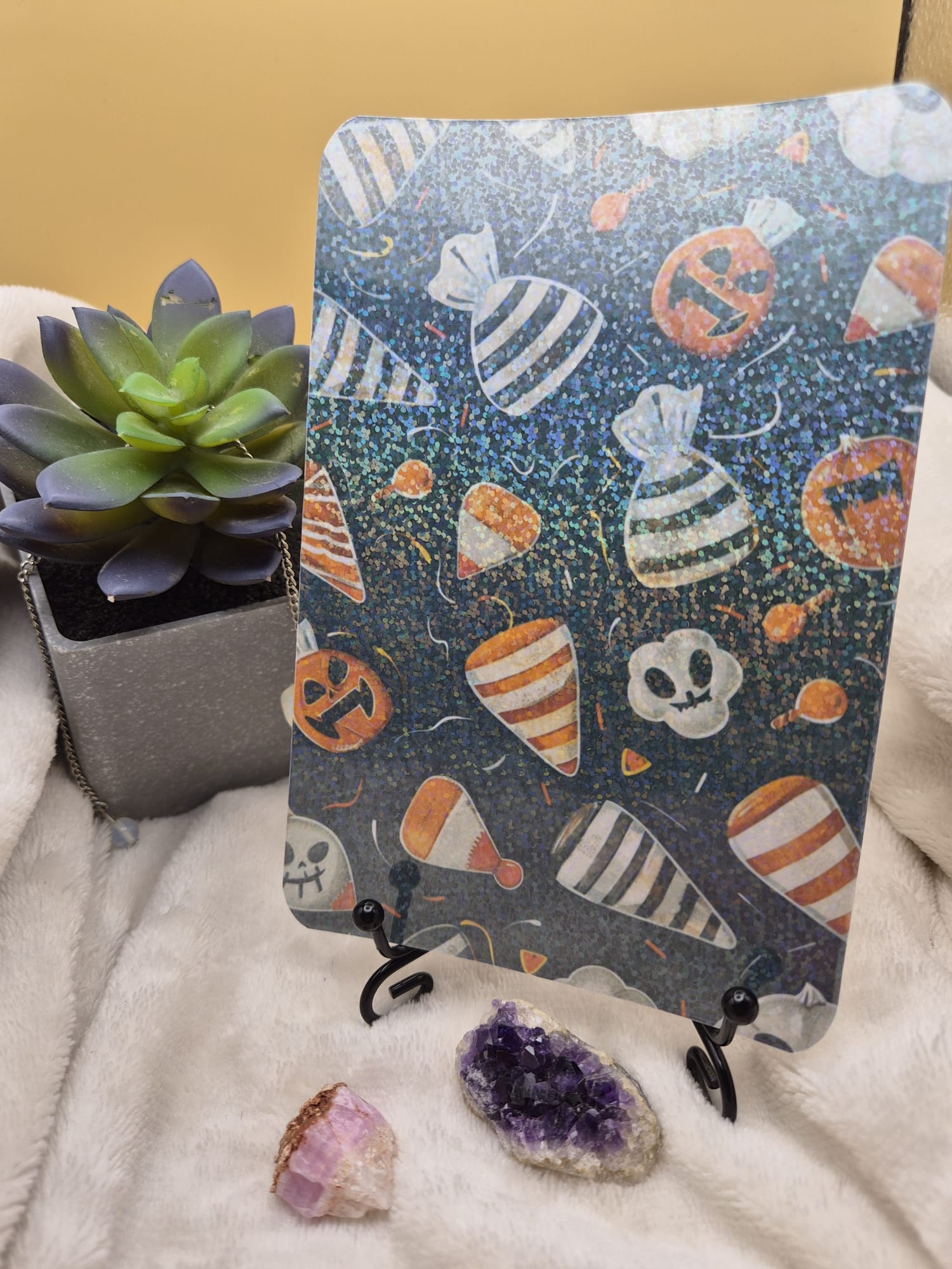 Kindle Kobo Insert Collection  • Spooky Holographic Reader Decor - Halloween Candy