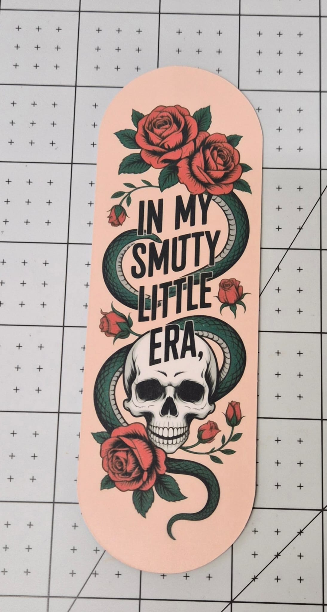 Dark Humour Bookmarks | Gothic Skull & Snake Bookmarks | Spicy Reader Bookmark | Funny Sweary Book Lover Gift