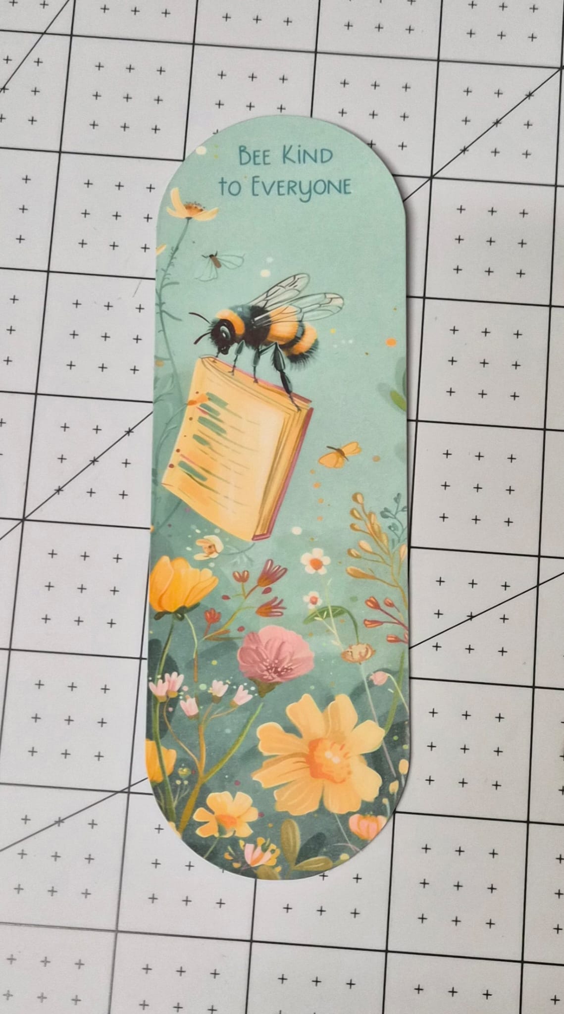 Bee Bookmark Set of 3 | Cute Floral Bookmarks | Bee Kind Book Lover Gift | Cozy Reading Bookmark Set