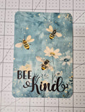 Bee Kind E-Reader Insert | Floral Bee Kindle Insert | Cute Bookish Ereader Aesthetic | Bee Lover Gift